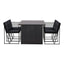 Vail spisebord + Richmond spisestoler Venture Design Spisegruppe