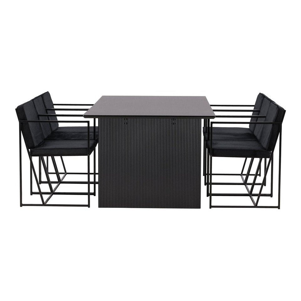Vail spisebord + Richmond spisestoler Venture Design Spisegruppe