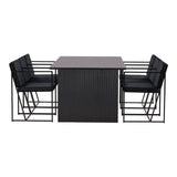 Vail spisebord + Richmond spisestoler Venture Design Spisegruppe
