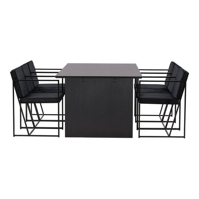 Vail spisebord + Richmond spisestoler Venture Design Spisegruppe