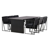 Vail spisebord + Richmond spisestoler Venture Design Spisegruppe