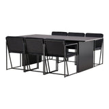 Vail spisebord + Richmond spisestoler Venture Design Spisegruppe