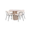 Olivia spisebord+ Chico spisestoler-/ Venture Design Spisegruppe