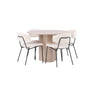 Olivia spisebord+ Chico spisestoler-/ Venture Design Spisegruppe
