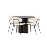Olivia spisebord+ Chico spisestoler-/ Venture Design Spisegruppe
