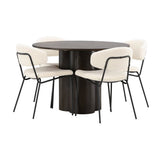 Olivia spisebord+ Chico spisestoler-/ Venture Design Spisegruppe