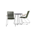 Bacong Cafébord + Bois spisestoler Venture Design Spisegruppe