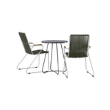Bacong Cafébord + Bois spisestoler Venture Design Spisegruppe