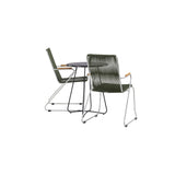 Bacong Cafébord + Bois spisestoler Venture Design Spisegruppe