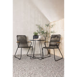 Bacong Cafébord + Bois spisestoler Venture Design Spisegruppe