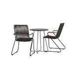 Bacong Cafébord + Bois spisestoler Venture Design Spisegruppe