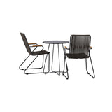 Bacong Cafébord + Bois spisestoler Venture Design Spisegruppe