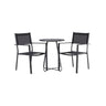 Bacong Cafébord + Copacabana stablebord Venture Design Spisegruppe