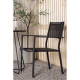 Bacong Cafébord + Copacabana stablebord Venture Design Spisegruppe