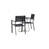 Bacong Cafébord + Copacabana stablebord Venture Design Spisegruppe