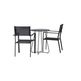 Bacong Cafébord + Copacabana stablebord Venture Design Spisegruppe