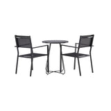 Bacong Cafébord + Copacabana stablebord Venture Design Spisegruppe
