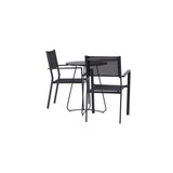 Bacong Cafébord + Copacabana stablebord Venture Design Spisegruppe