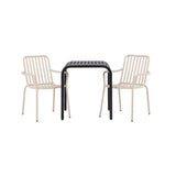 Borneo Cafébord 70*70* + Peking spisestoler Venture Design Spisegruppe
