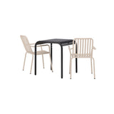 Borneo Cafébord 70*70* + Peking spisestoler Venture Design Spisegruppe