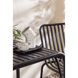 Borneo Cafébord 70*70* + Peking spisestoler Venture Design Spisegruppe