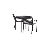 Borneo Cafébord 70*70* + Peking spisestoler Venture Design Spisegruppe
