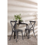 Borneo Cafébord 70*70* + Tablas spisestoler Venture Design Spisegruppe