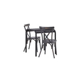 Borneo Cafébord 70*70* + Tablas spisestoler Venture Design Spisegruppe