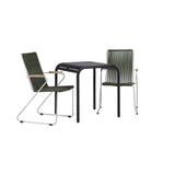 Borneo Cafébord 70*70* + Bois spisestoler Venture Design Spisegruppe