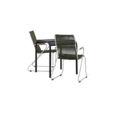Borneo Cafébord 70*70* + Bois spisestoler Venture Design Spisegruppe
