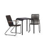 Borneo Cafébord 70*70* + Bois spisestoler Venture Design Spisegruppe