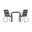 Borneo Cafébord 70*70* + Bois spisestoler Venture Design Spisegruppe