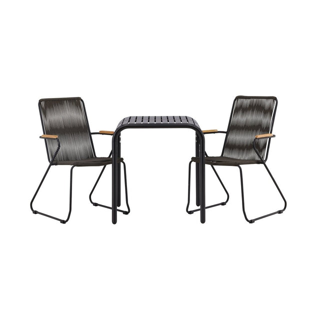 Borneo Cafébord 70*70* + Bois spisestoler Venture Design Spisegruppe