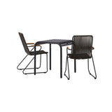Borneo Cafébord 70*70* + Bois spisestoler Venture Design Spisegruppe