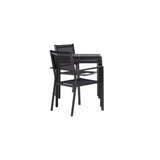 Borneo Cafébord 70*70* + Copacabana Venture Design Spisegruppe