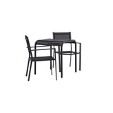 Borneo Cafébord 70*70* + Copacabana Venture Design Spisegruppe