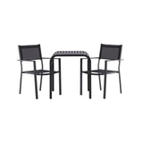 Borneo Cafébord 70*70* + Copacabana Venture Design Spisegruppe