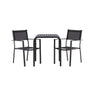 Borneo Cafébord 70*70* + Copacabana Venture Design Spisegruppe