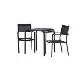 Borneo Cafébord 70*70* + Copacabana Venture Design Spisegruppe