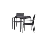 Borneo Cafébord 70*70* + Copacabana Venture Design Spisegruppe