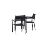 Borneo Cafébord 70*70* + Copacabana Venture Design Spisegruppe