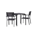 Borneo Cafébord 70*70* + Copacabana Venture Design Spisegruppe
