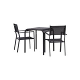 Borneo Cafébord 70*70* + Copacabana Venture Design Spisegruppe