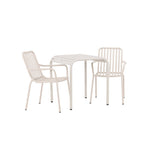 Borneo Cafébord 70*70* + Peking spisestoler Venture Design Spisegruppe