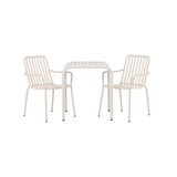 Borneo Cafébord 70*70* + Peking spisestoler Venture Design Spisegruppe