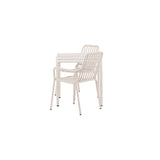 Borneo Cafébord 70*70* + Peking spisestoler Venture Design Spisegruppe