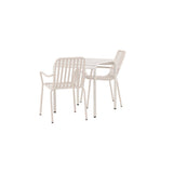 Borneo Cafébord 70*70* + Peking spisestoler Venture Design Spisegruppe