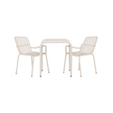 Borneo Cafébord 70*70* + Peking spisestoler Venture Design Spisegruppe