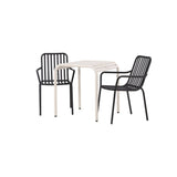 Borneo Cafébord 70*70* + Peking spisestoler Venture Design Spisegruppe