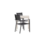 Borneo Cafébord 70*70* + Copacabana stol Venture Design Spisegruppe